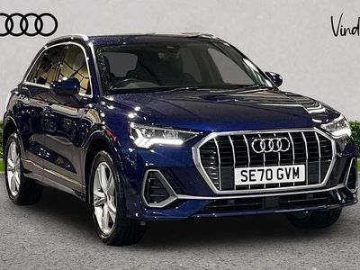 Used Audi Q3 S-Line 147 HP (108 kW) 2021 Blue SUV