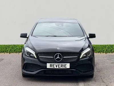 Używany Mercedes A200 AMG line 136 KM (100 kW) 2017 Czarny Hatchback