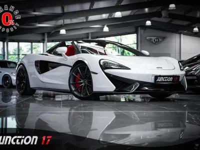 Used McLaren 570S 570 HP (419 kW) 2018 White Cabriolet