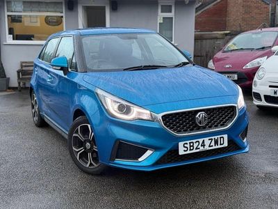 Used MG MG3 Exclusive 106 HP (77 kW) 2024 Blue Hatchback