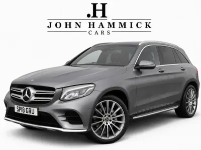 Used Mercedes GLC250 AMG line 204 HP (150 kW) 2018 Grey SUV