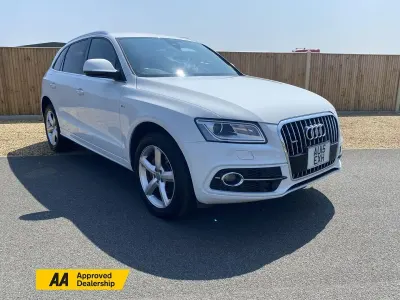 Used Audi Q5 S-line plus 225 HP (165 kW) 2015 White SUV