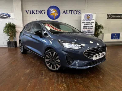 Second-hand Ford Fiesta Titanium X 125 CP (91 kW) 2023 Albastru Hatchback
