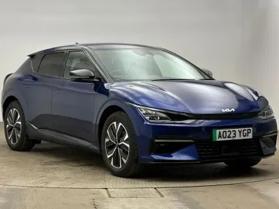 Used Kia EV6 GT-Line 166 kW (226 HP) 2023 Blue SUV