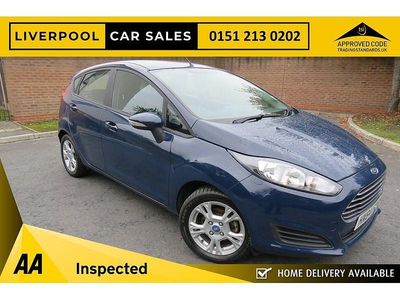 Used Ford Fiesta Style 2014 Blue Hatchback