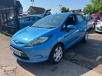 Used Ford Fiesta Style 82 HP (60 kW) 2008 Blue Hatchback