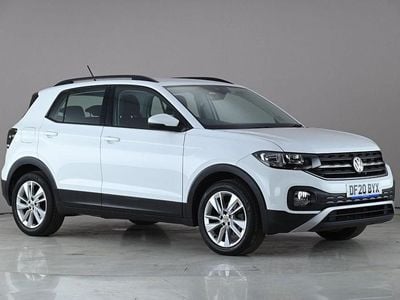 Used VW T-Cross SE 116 HP (85 kW) 2020 White SUV