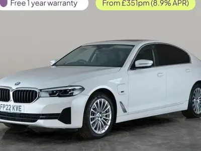 Used BMW 530e 292 HP (214 kW) 2022 White Sedan
