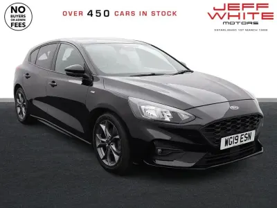 Used Ford Focus ST-Line 125 HP (91 kW) 2019 Black Hatchback
