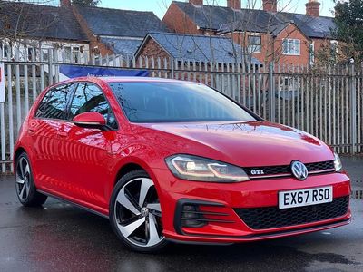 Red Used 2017 VW Golf VII GTI Hatchback | £16,295 (Fair price)