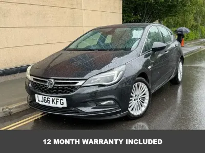 Used Vauxhall Astra Elite 150 HP (110 kW) 2016 Black Hatchback