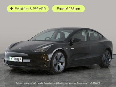 Black Used 2021 Tesla Model 3 Standard Range Sedan | £15,802 (Fair price)