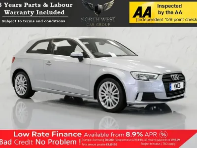 Used Audi A3 Sport 110 HP (80 kW) 2017 Silver Hatchback