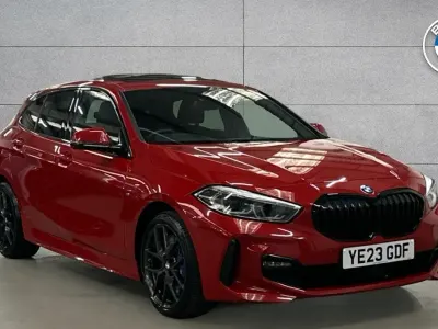 Used BMW 118 M Sport 136 HP (100 kW) 2023 Red Hatchback