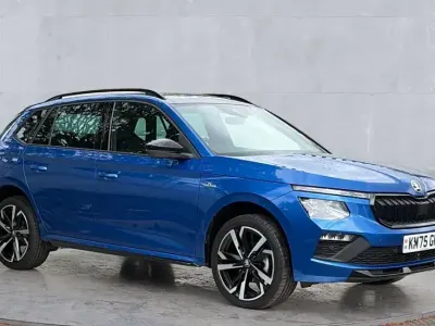 Used Skoda Kamiq Monte Carlo 150 HP (110 kW) 2025 Blue SUV