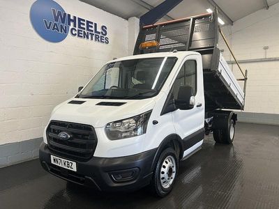 Used Ford Transit S 130 HP (95 kW) 2021 White Cabriolet