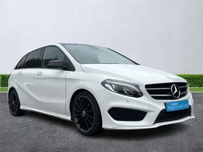Used Mercedes B200 AMG Line Premium Plus 2016 White Hatchback
