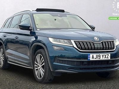 Blue Used 2019 Skoda Kodiaq Drive SUV | £20,499 (Fair price)