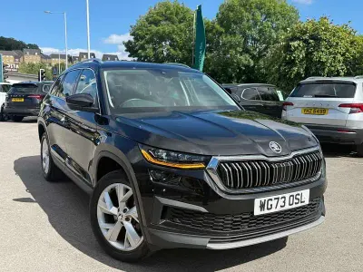 Used Skoda Kodiaq SE L Executive 110 HP (80 kW) 2024 Black magic pearl effect SUV