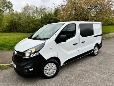 used Vauxhall Vivaro 1.6 CDTI 115 2900 L1 H1 CREW VAN