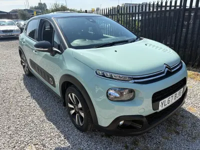 Used Citroën C3 Flair 82 HP (60 kW) 2018 Green Hatchback