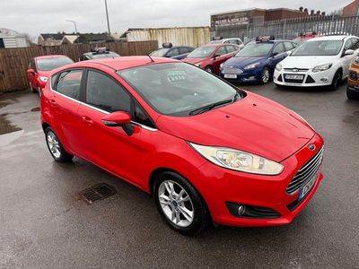 Used Ford Fiesta Zetec 2014 Red Hatchback