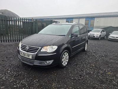 Black Used 2008 VW Touran Sportline MPV | £1,999 (Good price)