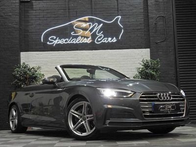 Used Audi A5 Cabriolet S-Line 190 HP (139 kW) 2017 Grey Cabriolet