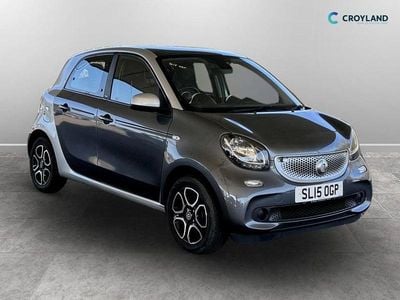 Used Smart ForFour Premium 71 HP (52 kW) 2015 Grey Hatchback