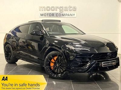 Black Used 2021 Lamborghini Urus SUV | £163,950 (Fair price)