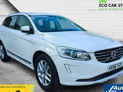 Used Volvo XC60 SE Lux 220 HP (161 kW) 2016 White SUV