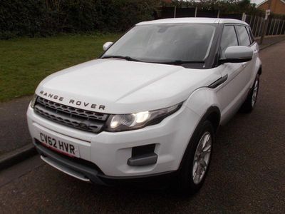 Used Land Rover Range Rover evoque Pure 190 HP (139 kW) 2012 White SUV
