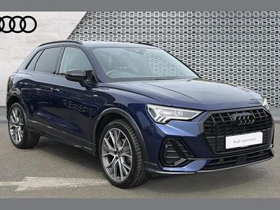 Used Audi Q3 Black Edition 150 HP (110 kW) 2025 Blue SUV