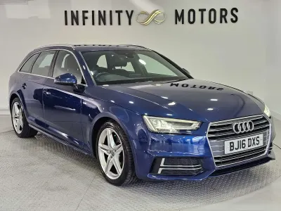 Used Audi A4 S-Line 2016 Blue Estate