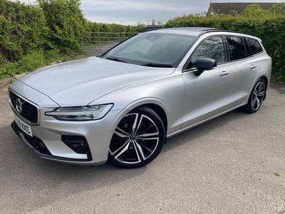 Used Volvo V60 R-Design Pro 2019 Silver Estate