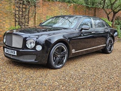 Used Bentley Mulsanne 505 HP (371 kW) 2012 Black Sedan