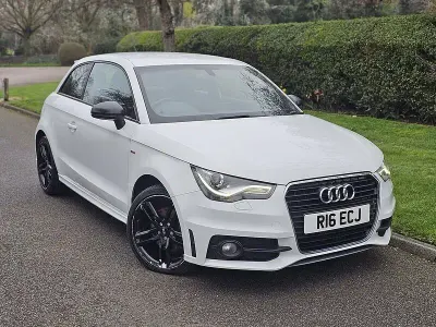Used Audi A1 S-Line 122 HP (89 kW) 2012 White Hatchback