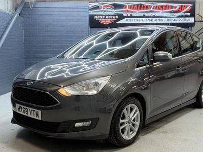 Used Ford C-MAX Zetec 125 HP (91 kW) 2018 Grey MPV