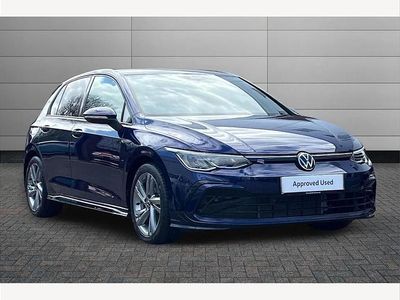 Used VW Golf VIII R-line 150 HP (110 kW) 2023 Blue Hatchback