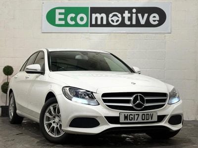 White Used 2017 Mercedes C220 SE Sedan | £9,995 (Super price)