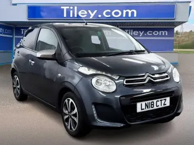 Used Citroën C1 Flair 82 HP (60 kW) 2018 Grey Hatchback