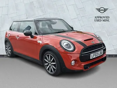 Used Mini Cooper S Exclusive 189 HP (139 kW) 2019 Orange Hatchback