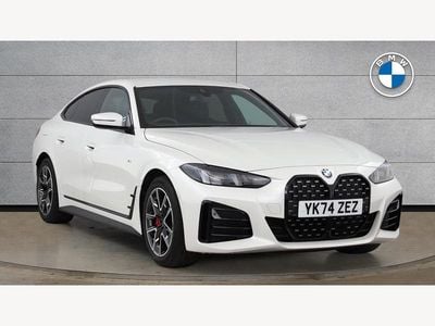 White Used 2025 BMW 420 Gran Coupé M Sport Coupe | £34,999 (Good price)