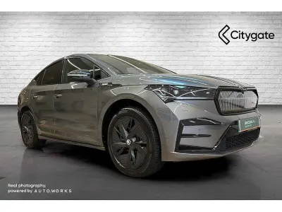 Used Skoda Enyaq iV vRS 183 kW (250 HP) 2024 Graphite grey metallic SUV
