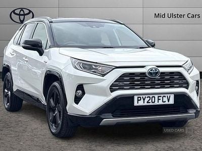 Used Toyota RAV4 2020 White/black SUV