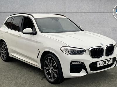 Used BMW X3 M Sport 181 HP (133 kW) 2019 White SUV