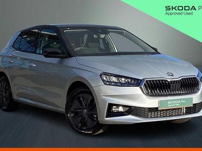 New Skoda Fabia Design Edition 147 HP (108 kW) 2025 Brilliant silver metallic black magic pearl effect Hatchback