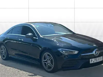 Begagnad Mercedes CLA180 AMG Line Premium Plus 136 HK (100 kW) 2021 Svart Sedan