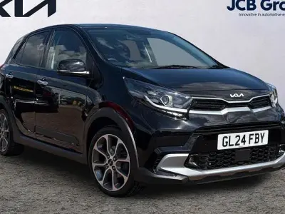 Begagnad Kia Picanto X-Line 67 HK (49 kW) 2024 Svart Halvkombi