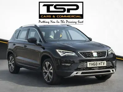 Używany Seat Ateca SE Technology 150 KM (110 kW) 2019 Czarny SUV